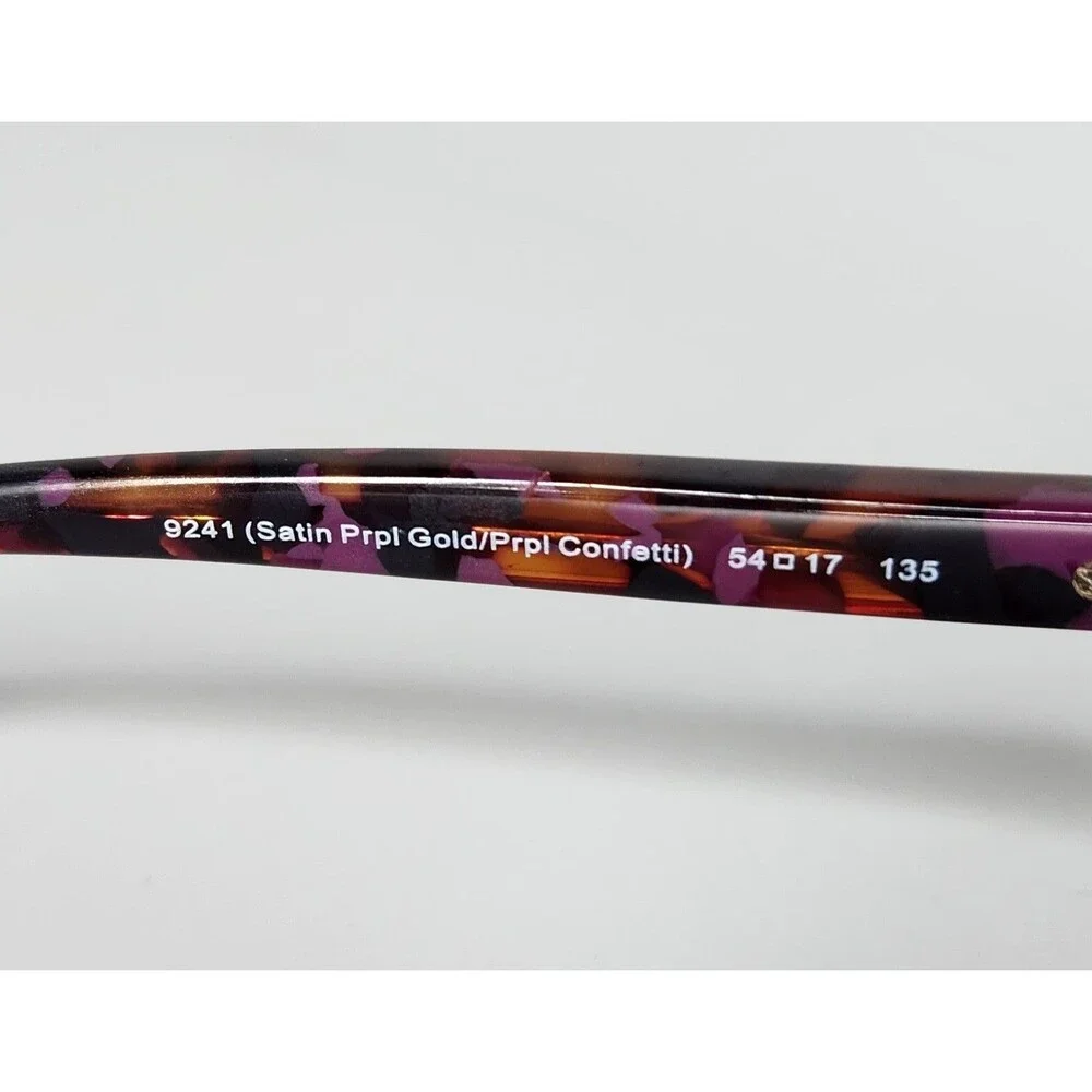 Coach Eyeglasses Authentic Frames HC 5074 9241 54 [] 17 135 MM Satin Confetti